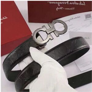 Gaatpot (CK pattern gun buckle, 105) Light luxury belt men's two-layer cowhide 8-shaped Gaatpot (CK pattern gun buckle, 105) Light luxury belt men's two-layer cowhide 8-shaped