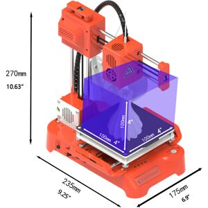Unbranded Mini Kids 3D Printer K7 100x100x100mm PLA No Heated Bed Portable Unbranded Mini Kids 3D Printer K7 100x100x100mm PLA No Heated Bed Portable