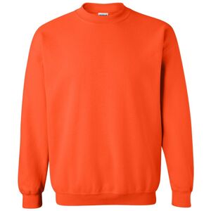 (M, Orange) Gildan Unisex Adult Heavy Blend Crew Neck Sweatshirt (M, Orange) Gildan Unisex Adult Heavy Blend Crew Neck Sweatshirt