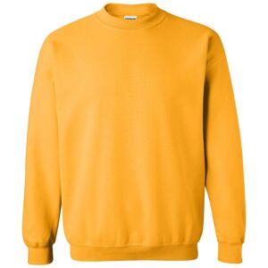(M, Gold) Gildan Unisex Adult Heavy Blend Crew Neck Sweatshirt (M, Gold) Gildan Unisex Adult Heavy Blend Crew Neck Sweatshirt