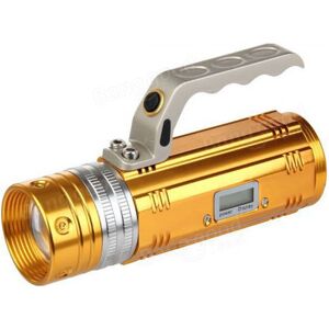 GreenZech 450LM 3 Color LEDs 200-300m Range Zoomable Rechargeable Fishing Flashlight With GreenZech 450LM 3 Color LEDs 200-300m Range Zoomable Rechargeable Fishing Flashlight With