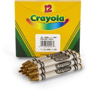 Crayola Crayons Gold Single Color Crayon Refill 12 Count Bulk Crayons School Crayola Crayons Gold Single Color Crayon Refill 12 Count Bulk Crayons School