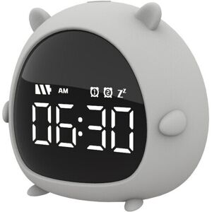 GreenZech (Grey) Little Elf Alarm Clock Digital LED Table Alarm Clock Snooze Countdown Rec GreenZech (Grey) Little Elf Alarm Clock Digital LED Table Alarm Clock Snooze Countdown Rec