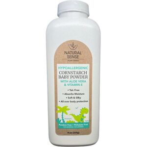 F?s??? a?s??s? Natural Sense Plant-Based Hypoallergenic Cornstarch Baby Powder with Aloe Vera & F?s??? a?s??s? Natural Sense Plant-Based Hypoallergenic Cornstarch Baby Powder with Aloe Vera &