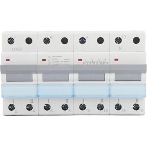 Unbranded 400VAC Dual Power Manual Transfer Switch DIN Rail Unbranded 400VAC Dual Power Manual Transfer Switch DIN Rail