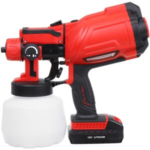 GreenZech (US Plug) 550W Cordless Electric Spray Guns 800ML Lighting Paint Sprayer Wood Wa GreenZech (US Plug) 550W Cordless Electric Spray Guns 800ML Lighting Paint Sprayer Wood Wa