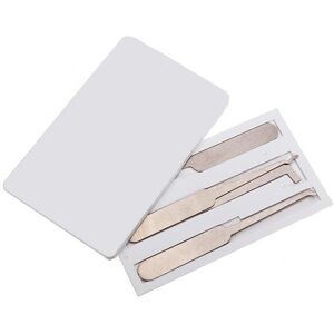 GreenZech Credit Card Lock Pick Set Locksmith Tools Lock Pick Mini Tools Lock GreenZech Credit Card Lock Pick Set Locksmith Tools Lock Pick Mini Tools Lock