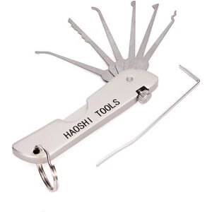 GreenZech Foldable Door Lock Opener Locksmith Tool Lock Pick Set GreenZech Foldable Door Lock Opener Locksmith Tool Lock Pick Set