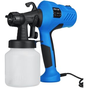GreenZech (Blue) 400W Electric Paint Sprayer Portable Handheld Paint Spray Guns for Indoor GreenZech (Blue) 400W Electric Paint Sprayer Portable Handheld Paint Spray Guns for Indoor