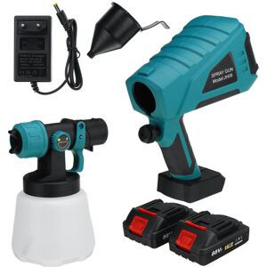 GreenZech (Two Batteries) 88VF 1000ML Removable Electric Spray Guns Household Convenience GreenZech (Two Batteries) 88VF 1000ML Removable Electric Spray Guns Household Convenience