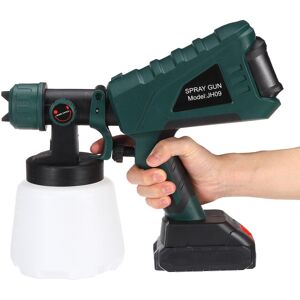GreenZech (One Battery) Cordless Paint Sprayer Electric Powerful Spray Gun Adjustable Valv GreenZech (One Battery) Cordless Paint Sprayer Electric Powerful Spray Gun Adjustable Valv