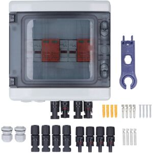 Unbranded Solar Combiner Box 4 String IP65 Waterproof PV Unbranded Solar Combiner Box 4 String IP65 Waterproof PV