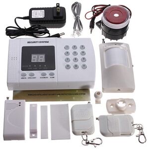 GreenZech Wireless Auto Dial Phone Burglar Home Security Alarm System GreenZech Wireless Auto Dial Phone Burglar Home Security Alarm System