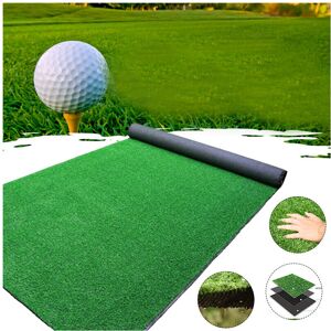 GreenZech (Green, L) 50x50/100/200cm Artificial Turf Grass Golf Lawn Mat Indoor Outdoor Ma GreenZech (Green, L) 50x50/100/200cm Artificial Turf Grass Golf Lawn Mat Indoor Outdoor Ma