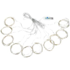 GreenZech (Colourful Light, 300LED) 3m/2m/1m LED Curtain Fairy Lights USB String Lights Be GreenZech (Colourful Light, 300LED) 3m/2m/1m LED Curtain Fairy Lights USB String Lights Be