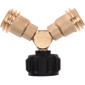 GreenZech Outdoor Y-Shaped Camping Gas Stove Adapter Propane Refill Cylinder Tank Converte GreenZech Outdoor Y-Shaped Camping Gas Stove Adapter Propane Refill Cylinder Tank Converte