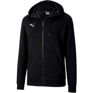 (S, Black) Puma Mens TeamGoal 23 Casuals Hooded Jacket (S, Black) Puma Mens TeamGoal 23 Casuals Hooded Jacket