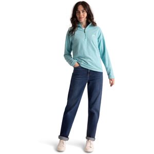 (16, Aquamarine) Trespass Womens Half Zip Fleece - Luiston (16, Aquamarine) Trespass Womens Half Zip Fleece - Luiston