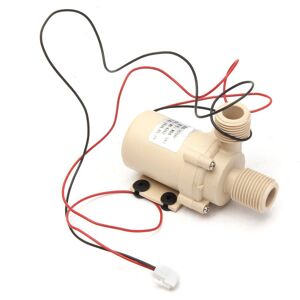 GreenZech (12V) DC 12V/24V Solar Circulation Brushless Motor Water Pump Ultra Quiet Plasti GreenZech (12V) DC 12V/24V Solar Circulation Brushless Motor Water Pump Ultra Quiet Plasti