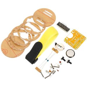 GreenZech DIY LED Digital Watch Electronic Clock Kit With Transparent Cover GreenZech DIY LED Digital Watch Electronic Clock Kit With Transparent Cover