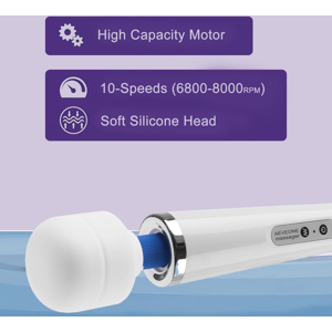 Unbranded Wand Massager - Relaxation Corded Massage Wand - Back Neck Muscle Tension Vibrat Unbranded Wand Massager - Relaxation Corded Massage Wand - Back Neck Muscle Tension Vibrat