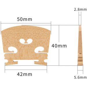 GreenZech (1/4) Maple Wood Bridge French Style Violin Bridge 4/4 3/4 1/2 1/4 1/8 Size Viol GreenZech (1/4) Maple Wood Bridge French Style Violin Bridge 4/4 3/4 1/2 1/4 1/8 Size Viol