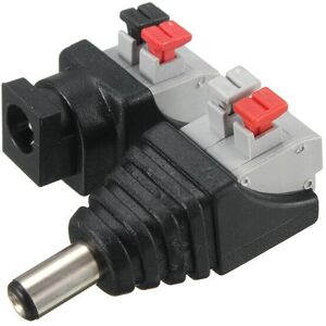 GreenZech (Male Connector) DC Power Male Female 5.5*2.1mm Connector Adapter Plug Cable Pre GreenZech (Male Connector) DC Power Male Female 5.5*2.1mm Connector Adapter Plug Cable Pre