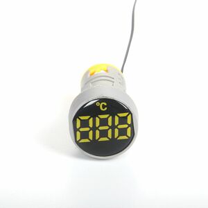 GreenZech (White) NIN AD101-22TM Circular Crystal Film Digital Display Temperature Meter S GreenZech (White) NIN AD101-22TM Circular Crystal Film Digital Display Temperature Meter S