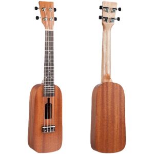 GreenZech (21 Inch) 21/23 Inch Ukulele Bottle Design Sapele Topboard Backboard Rosewood Uk GreenZech (21 Inch) 21/23 Inch Ukulele Bottle Design Sapele Topboard Backboard Rosewood Uk