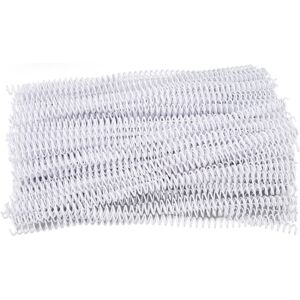 Unbranded 100PCS Spiral Binding Coils 48 Loops 4:1 Pitch A4 Unbranded 100PCS Spiral Binding Coils 48 Loops 4:1 Pitch A4