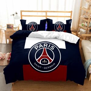 Unbranded (Paris) Logo Team Soccer Double 3 Piece Bedding Set Ball Sports Collection Texti Unbranded (Paris) Logo Team Soccer Double 3 Piece Bedding Set Ball Sports Collection Texti