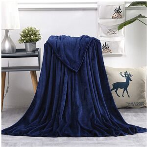 Unbranded (Navy Blue, 200X230cm-XXXLarge Size) 22 Colors Solid Sumptuous Light Winter Flan Unbranded (Navy Blue, 200X230cm-XXXLarge Size) 22 Colors Solid Sumptuous Light Winter Flan
