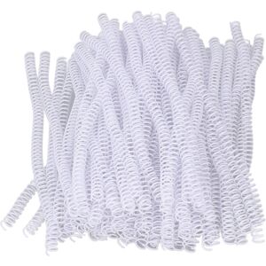 Unbranded 100Pcs Spiral Binding Coils Plastic Dia 9.5mm Unbranded 100Pcs Spiral Binding Coils Plastic Dia 9.5mm