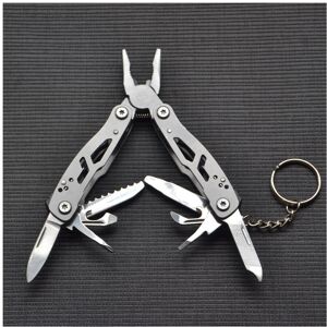 Unbranded 14-in-1 Stainless Steel Mini Foldable Multi Tool Plier, Steel, Compact Unbranded 14-in-1 Stainless Steel Mini Foldable Multi Tool Plier, Steel, Compact