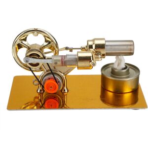 GreenZech 1PC 16 x 8.5 x 11 cm Physical Science DIY Kits Stirling Engine Model with Parts GreenZech 1PC 16 x 8.5 x 11 cm Physical Science DIY Kits Stirling Engine Model with Parts