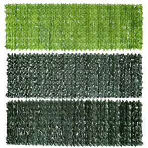 GreenZech (Green dill leaves) 100x300CM Artificial Privacy Fence Screening Roll Garden Ivy GreenZech (Green dill leaves) 100x300CM Artificial Privacy Fence Screening Roll Garden Ivy