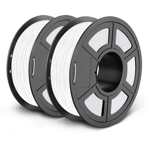 GreenZech (White) 1KG PETG 1.75MM Filament 13 Color 100% No Bubble filament for 3D Printer GreenZech (White) 1KG PETG 1.75MM Filament 13 Color 100% No Bubble filament for 3D Printer