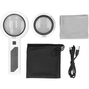 Unbranded Handheld Magnifying Glass 8X 5X 20X 3 Lighting Unbranded Handheld Magnifying Glass 8X 5X 20X 3 Lighting