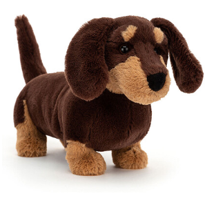 TASHUPO (17CM Otto Sausage Dog) Plush toys birthday gifts Valentine's Day gifts, surpris TASHUPO (17CM Otto Sausage Dog) Plush toys birthday gifts Valentine's Day gifts, surpris
