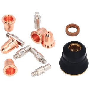 Unbranded 12Pcs Nozzle Electrode Kit Brass Plasma Torch Unbranded 12Pcs Nozzle Electrode Kit Brass Plasma Torch