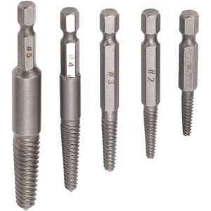 Unbranded 5PCS Damaged Screw Extractors 1/4 Inch Hex Shank Unbranded 5PCS Damaged Screw Extractors 1/4 Inch Hex Shank