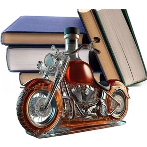 Unbranded Motorcycle-Shaped Red Wine Decanter with Built-In Aerator - Glass Liquor Dispens Unbranded Motorcycle-Shaped Red Wine Decanter with Built-In Aerator - Glass Liquor Dispens
