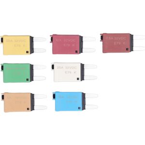 Unbranded 7PCS Insert Type Fuse Circuit Breaker Manual Reset Unbranded 7PCS Insert Type Fuse Circuit Breaker Manual Reset