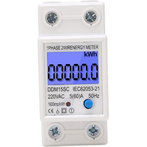 Unbranded LCD Digital Energy Meter Single Phase 2P Unbranded LCD Digital Energy Meter Single Phase 2P