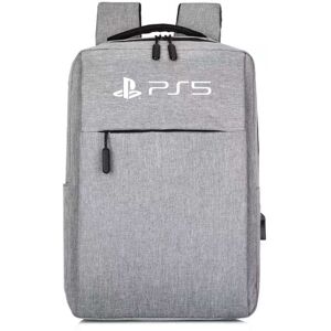 Unbranded (Grey) For Ps5 Backpack Canvas Carry Sqaure Bags Black Grey Handbag Storage Acce Unbranded (Grey) For Ps5 Backpack Canvas Carry Sqaure Bags Black Grey Handbag Storage Acce