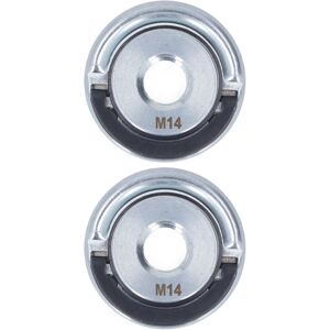 Unbranded 2Pcs Angle Grinder Flange Nut M14 Metal Self Unbranded 2Pcs Angle Grinder Flange Nut M14 Metal Self