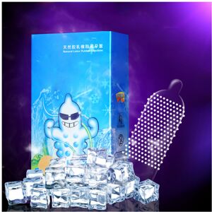 Unbranded 12-Pack Durable Natural Latex Condoms with Large Particle Design Unbranded 12-Pack Durable Natural Latex Condoms with Large Particle Design