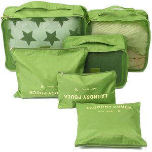 GreenZech (Blue) 6PCS Storage Bag Extra Large Thick Waterproof Clothes and Cosmetics Stora GreenZech (Blue) 6PCS Storage Bag Extra Large Thick Waterproof Clothes and Cosmetics Stora