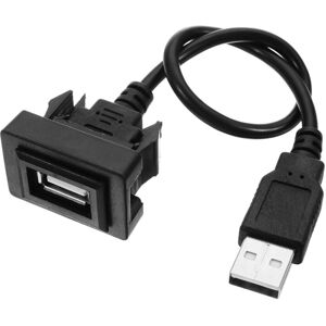 GreenZech Car USB 2.0 Extension Lead Cable Auto Dashboard Flush Mount Interface Adapter Co GreenZech Car USB 2.0 Extension Lead Cable Auto Dashboard Flush Mount Interface Adapter Co