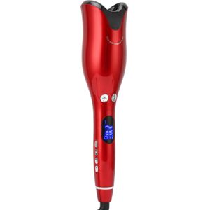 Unbranded Automatic Hair Curler, Red, 25W, Universal Voltage, Professional Wand Unbranded Automatic Hair Curler, Red, 25W, Universal Voltage, Professional Wand